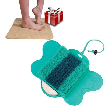 Starlyf Foot Spa Βούρτσα Καθαρισμού, Περιποίησης και Μασάζ Ποδιών με Αντιολισθητικό Χαλάκι Μπάνιου Starlyf Foot Spa Βούρτσα Καθαρισμού, Περιποίησης και Μασάζ Ποδιών με Αντιολισθητικό Χαλάκι Μπάνιου