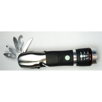 Commando Light Επαναφορτιζόμενος Στρατιωτικός Φακός - Πολυεργαλείο - 