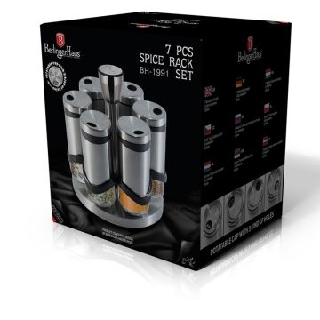 Berlinger Haus Σετ Δοχεία Μπαχαρικών με Περιστρεφόμενη Βάση 7 τμχ BH-1991 - 