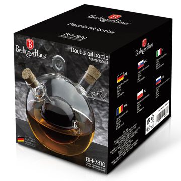 Berlinger Haus Γυάλινο Μπουκάλι για Λάδι και Ξύδι 2 σε 1 BH-7810 - 