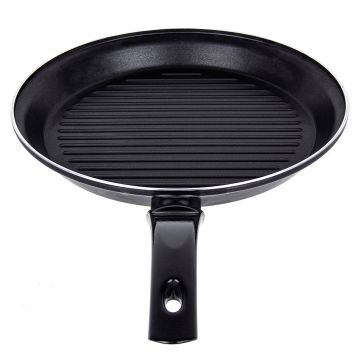 Zilan Αντικολλητική γκριλιέρα - σχαροτήγανο 28cm ZLN2126 - 