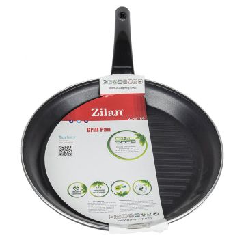 Zilan Αντικολλητική γκριλιέρα - σχαροτήγανο 28cm ZLN2126 - 