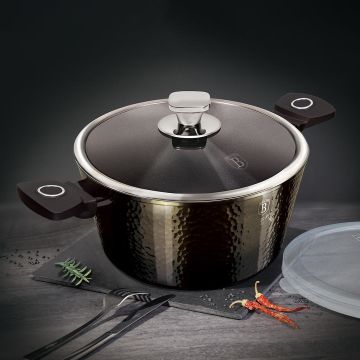 Berlinger Haus Κατσαρόλα 20cm με γυάλινο και πλαστικό καπάκι Primal Gloss Collection BH-6571 - 