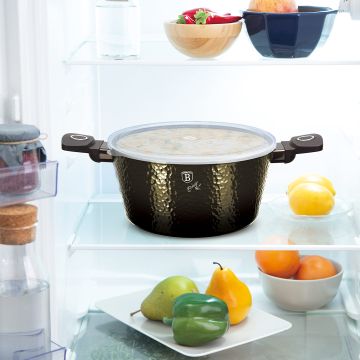Berlinger Haus Κατσαρόλα 20cm με γυάλινο και πλαστικό καπάκι Primal Gloss Collection BH-6571 - 