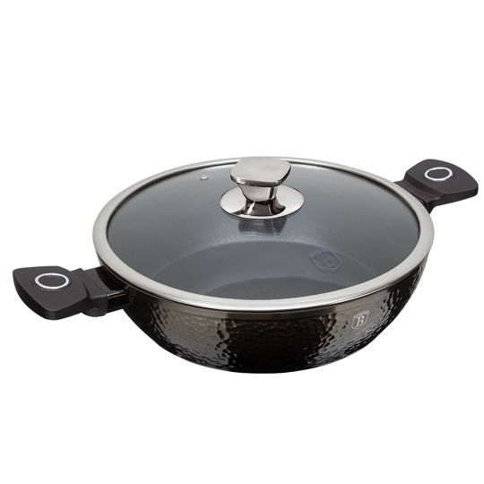 Berlinger Haus Αντικολλητική Ρηχή Κατσαρόλα με Καπάκι 28εκ. Primal Gloss Collection BH-6577