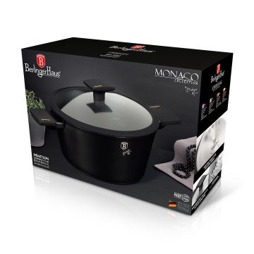 Berlinger Haus Κατσαρόλα 24cm με γυάλινο καπάκι Monaco Collection BH-7087 - 