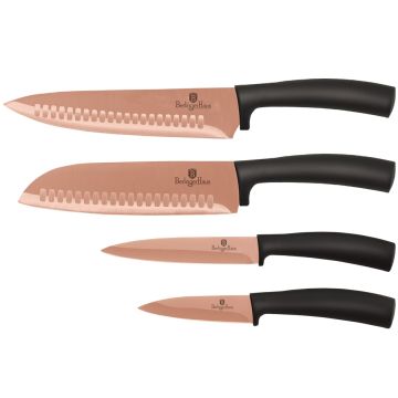 Berlinger Haus Σετ Μαχαίρια 4τμχ Inox Rose Gold Edition BH-2385