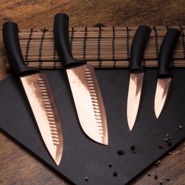 Berlinger Haus Σετ Μαχαίρια 4τμχ Inox Rose Gold Edition BH-2385 - 