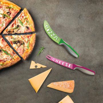 Royalty Line Σετ 7 Μαχαιριών και Αποφλοιωτής Πολύχρωμα RL-COL7A - 