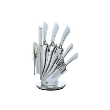 Royalty Line KSS750 Σετ Μαχαίρια + Ακρυλική Βάση 8 τμχ