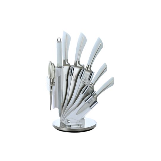 Royalty Line KSS750 Σετ Μαχαίρια + Ακρυλική Βάση 8 τμχ