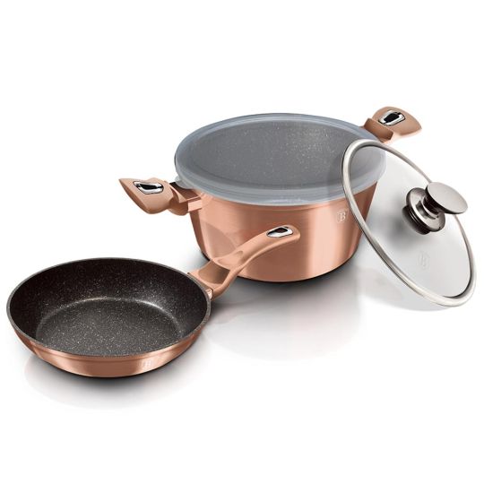 Berlinger Haus Σετ Μαγειρικά Σκεύη 4τμχ. Rose-gold Edition BH-6200