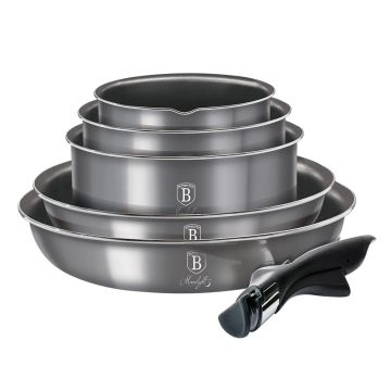 Berlinger Haus Σετ Αντικολλητικά Μαγειρικά Σκεύη 12 τμχ. Moonlight Collection BH-6102 - 