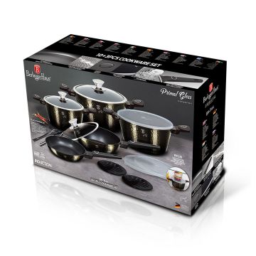 Berlinger Haus Σετ αντικολλητικά μαγειρικά σκεύη 13 τεμαχίων, Primal Gloss Collection BH-7144 - 