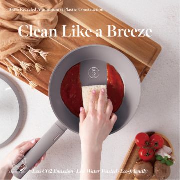 Berlinger Haus Σετ μαγειρικά σκεύη και εργαλεία κουζίνας 10 τμχ με τριπλή επίστρωση titan, Taupe Collection BH-8110 - 