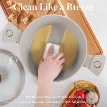 Berlinger Haus Σετ μαγειρικά σκεύη και εργαλεία κουζίνας 15 τμχ με τριπλή επίστρωση titan, Sahara Collection BH-8081 - 