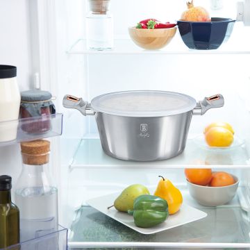 Berlinger Haus Σετ κατσαρόλα και τηγάνι με γυάλινο και πλαστικό καπάκι Moonlight Collection BH-6070 - 