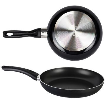 Zilan Αντικολλητικό τηγάνι Ø24cm σε μαύρο χρώμα ZLN1914 - 
