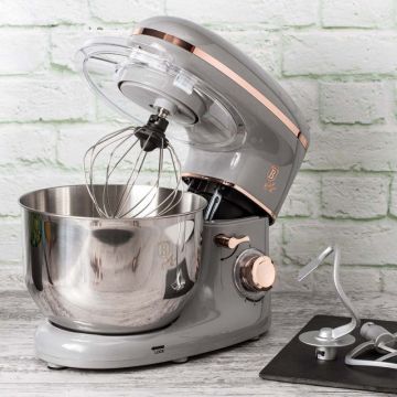 Berlinger Haus Επιτραπέζιο μίξερ - Κουζινομηχανή με κάδο 6lt από ανοξείδωτο ατσάλι 18/10 1300W Moonlight Collection LP-BH-042L - 