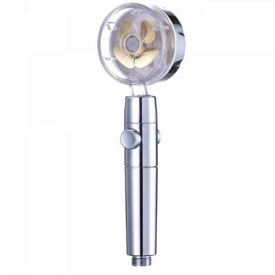 Κεφαλή Ντους TurboCharger Χρυσό Herzberg HG-8087-GLD