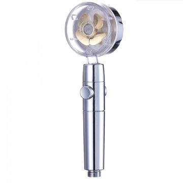 Κεφαλή Ντους TurboCharger Χρυσό Herzberg HG-8087-GLD - 