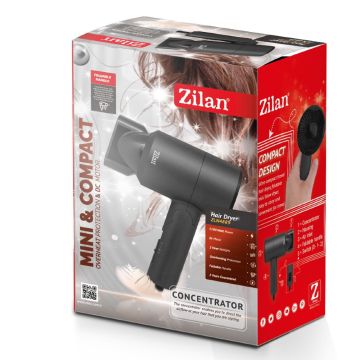 Zilan Σεσουάρ Ταξιδιού με αναδιπλούμενη λαβή 1100W ZLN4889 - 