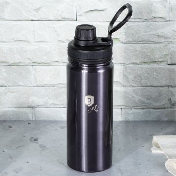 Berlinger Haus Αθλητικό παγούρι - θερμός από ανοξείδωτο ατσάλι 540ml, Metallic Line Carbon Pro Edition BH-7753 - 