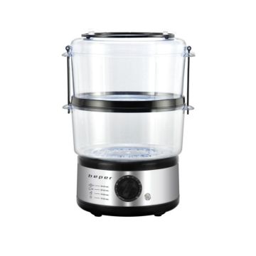 Beper BC.261 Ατμομάγειρας με 2 δοχεία 500W - 5lit