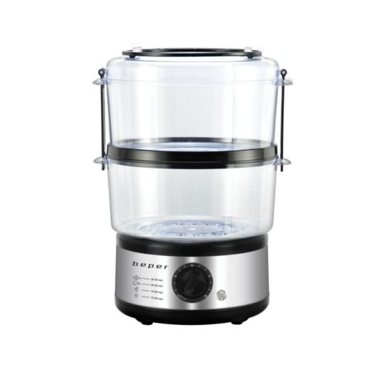 Beper BC.261 Ατμομάγειρας με 2 δοχεία 500W - 5lit