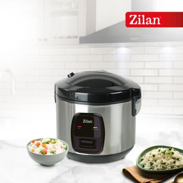 Zilan Βραστήρας ρυζιού και Ατμομάγειρας 2 σε 1 500W ZLN2793 - 