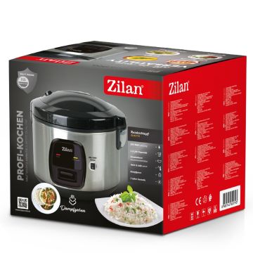 Zilan Βραστήρας ρυζιού και Ατμομάγειρας 2 σε 1 500W ZLN2793 - 