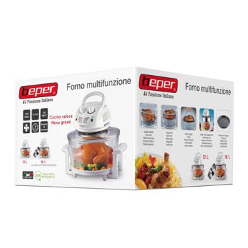 Beper BF.640 Πολυλειτουργικός Φούρνος 18Lt - 