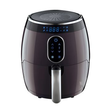 Berlinger Haus Ψηφιακή Φριτέζα Αέρος 2,6Lt για Υγιεινό Μαγείρεμα Χωρίς Λάδι 1350W Carbon Pro Collection  BH-9169 Berlinger Haus Ψηφιακή Φριτέζα Αέρος 2,6Lt για Υγιεινό Μαγείρεμα Χωρίς Λάδι 1350W Carbon Pro Collection  BH-9169