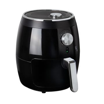 Φριτέζα Αέρος 3.5Lt για Υγιεινό Μαγείρεμα Χωρίς Λάδι 1350W Black Silver Collection Berlinger Haus BH-9171 Φριτέζα Αέρος 3.5Lt για Υγιεινό Μαγείρεμα Χωρίς Λάδι 1350W Black Silver Collection Berlinger Haus BH-9171