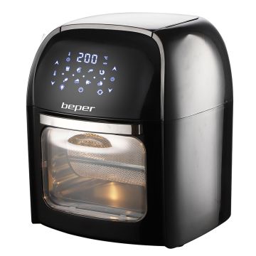 Βeper Φριτέζα Αέρος-Φουρνάκι 12Lt με ΨηφιακόΈλεγχο για Υγιεινό Μαγείρεμα 1800W P101FRI012 Βeper Φριτέζα Αέρος-Φουρνάκι 12Lt με ΨηφιακόΈλεγχο για Υγιεινό Μαγείρεμα 1800W P101FRI012