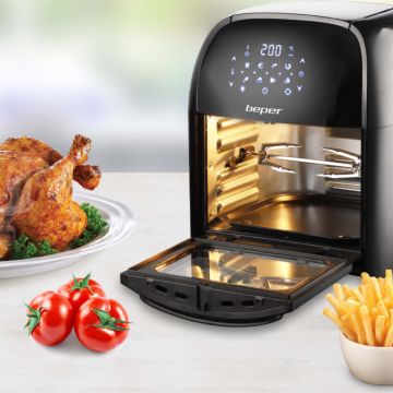 Βeper Φριτέζα Αέρος-Φουρνάκι 12Lt με ΨηφιακόΈλεγχο για Υγιεινό Μαγείρεμα 1800W P101FRI012 - 