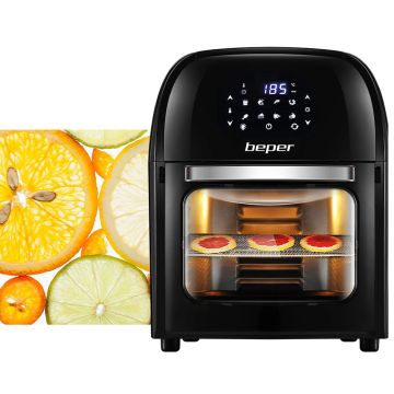 Βeper Φριτέζα Αέρος-Φουρνάκι 12Lt με ΨηφιακόΈλεγχο για Υγιεινό Μαγείρεμα 1800W P101FRI012 - 