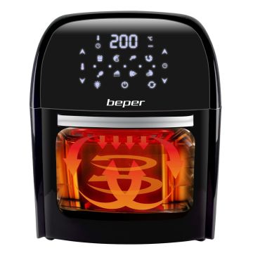 Βeper Φριτέζα Αέρος-Φουρνάκι 12Lt με ΨηφιακόΈλεγχο για Υγιεινό Μαγείρεμα 1800W P101FRI012 - 