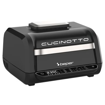 Βeper Πολυλειτουργική φριτέζα αέρος και ψηστιέρα 8 προγραμμάτων 1700W  P101FRI080 Βeper Πολυλειτουργική φριτέζα αέρος και ψηστιέρα 8 προγραμμάτων 1700W  P101FRI080