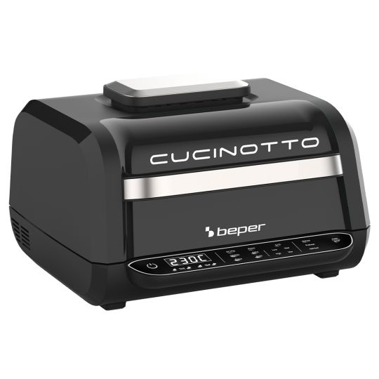 Βeper Πολυλειτουργική φριτέζα αέρος και ψηστιέρα 8 προγραμμάτων 1700W  P101FRI080