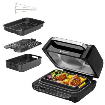 Βeper Πολυλειτουργική φριτέζα αέρος και ψηστιέρα 8 προγραμμάτων 1700W  P101FRI080 - 