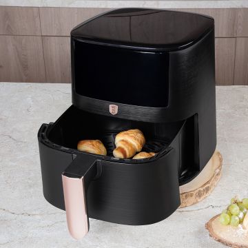 Φριτέζα Αέρος 8Lt με ψηφιακό έλεγχο για Υγιεινό Μαγείρεμα Χωρίς Λάδι 1650W Berlinger Haus BH-9652 - 