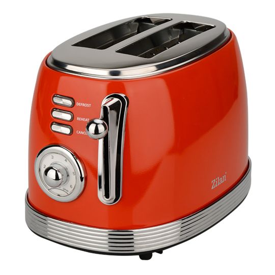 Zilan Ρετρό Φρυγανιέρα με 2 θέσεις φρυγανίσματος 850W ZLN7040