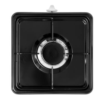 Zilan Μονή εστία υγραερίου σε μαύρο χρώμα ZLN7118 - 