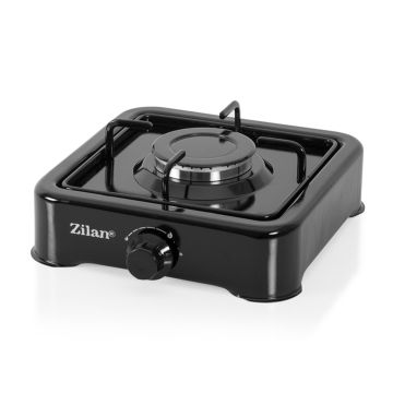 Zilan Μονή Εστία Υγραερίου Εμαγιέ Μαύρη ZLN0018-BLK Zilan Μονή Εστία Υγραερίου Εμαγιέ Μαύρη ZLN0018-BLK