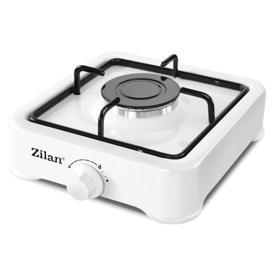 Zilan Μονή Εστία Υγραερίου Εμαγιέ ZLN0018-WHT