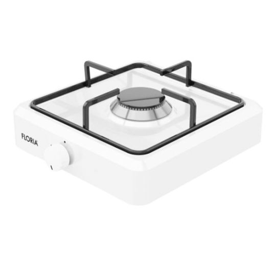 Zilan Μονή ηλεκτρική εστία υγραερίου σε άσπρο χρώμα ZLN7119