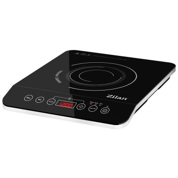 Zilan Μονή επαγωγική εστία σε μαύρο χρώμα 2000W ZLN8078 - 