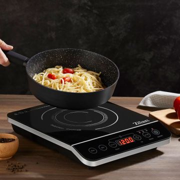 Zilan Μονή επαγωγική εστία σε μαύρο χρώμα 2000W ZLN8078 - 