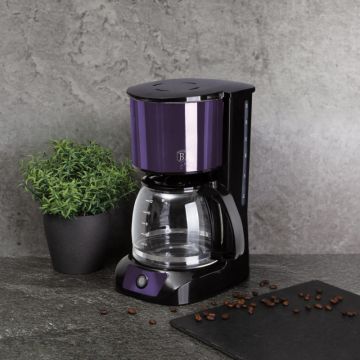 Berlinger Haus Καφετιέρα φίλτρου 1,5L Metallic Line Purple Eclipse Collection BH-9161 - 